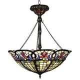 IMAGE OF Hyacinth Tiffany-Style Pendant Chandelier