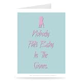 Nobody puts baby in the corner - Greeting Card (Pack of 2) - 7x5 inch - Art247 - Standard Size - Pack Of 2