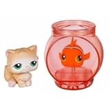 Littlest Pet Shop Pet Pairs Figures Cat & Clown Fish