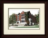 Alma Mater- Michigan State University, Union Framed Lithograph