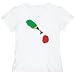 All Products : T-Shirt Womens White " Saint Kitts And Nevis - Country Map Color Simple" Countries