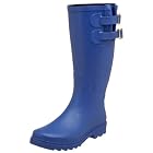 Chooka Women's Premium Solid Dual Buckle - Cobalt Rain Boot