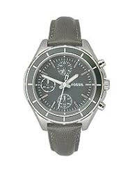 Fossil Womens CH2831 Dylan Leather  Grey Strap Watch