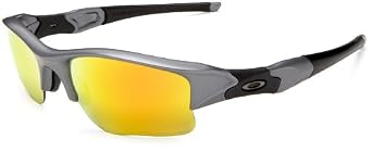 Click here to buy Oakley Mens Flak Jacket Iridium Polarized XLJ Sunglasses by Oakley.