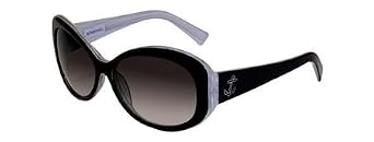 Click here to buy Tres Noir Bombshell Glasses Black with White Horn Handmade Optics by Tres Noir.