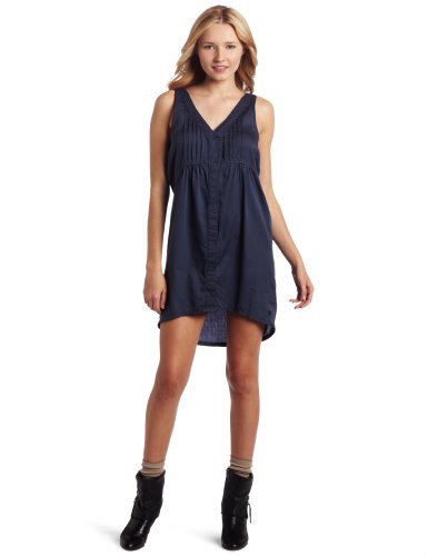 Hurley Juniors Monarch Tank Dress, Blue, X-Large