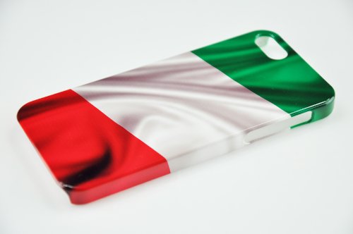3D Iphone 5 5S Italien Italy Italia Fahne Flag Flagge Cover Case Hülle