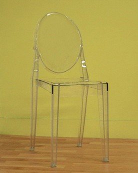 Dymas Modern Acrylic Armless Chair