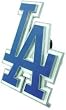 Los Angeles Dodgers Logo Trailer Hitch Cover - Baseball Sports Merchandise