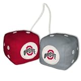 Ohio State Buckeyes Fuzzy Dice plush a perfect gift for any sports fan