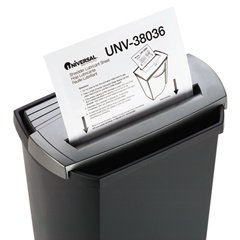 UNV38036 Shredder Lubricant Sheets, 8-1 2 x 11, 36 Sheets Pack