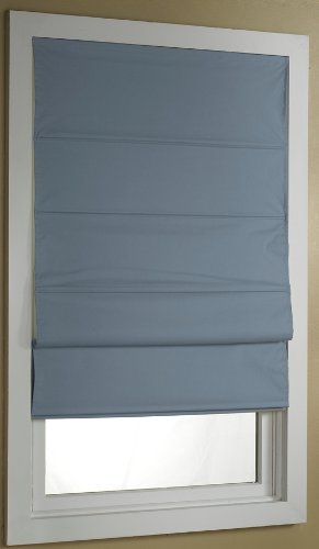 Blue Thermal Backed Roman Shade - 32x72