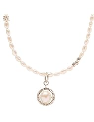 Seeds Of Love Pearl Necklace in Sterling Silver