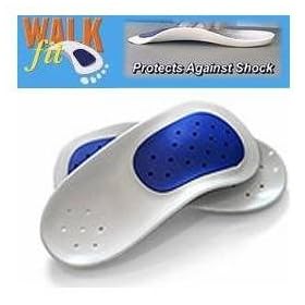 WalkFit Orthotic Insoles - - Available in Various Sizes