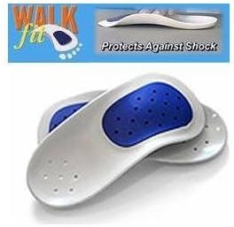 WalkFit Orthotic Insoles - - Available in Various Sizes