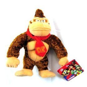 Donkey Kong 9 inch Chenille Licensed Nintendo Plush Toy by Nintendo