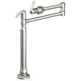 Buy Grohe 31 076 SD0 Ladylux3 Deck Mount Pot Filler, RealSteel Stainless Steel by Grohe