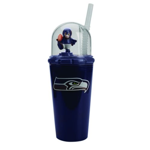 Pack of 6 NFL Seattle Seahawks Children's Drinking Cups with Domes