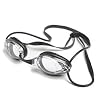 Finis Nova Sleek Competition Clear/Black Swimming Swim Goggles
