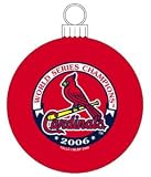 ST SAINT LOUIS CARDINALS 2006 WORLD SERIES CHAMPS Champions CHRISTMAS ORNAMENT