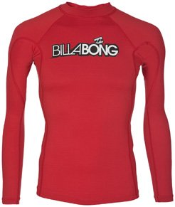 6oz Men's Billabong PROGRESSION L/S Rash Guard