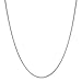 Men's 3mm Thin Wheat Braided Link Stainless Steel Chain Necklace Choose From 18in to 40in