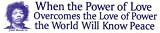 JIMI HENDRIX WHEN THE POWER OF LOVE OVERCOMES THE LOVE OF POWER THE WORLD WILL KNOW PEACE 2 BUMPER STICKERS WONDERFUL, RELEVANT MESSAGE!