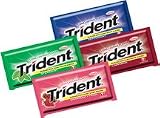 Trident Variety Pack 18 Stick Packages Sugar Free Gum with XYLITOL - 15 PACKS...