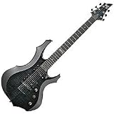 ESP F100FM Electric Guitar (See Thru Black)