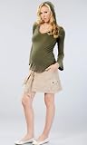 The Flare Sleeve Cotton Lycra Hoodie Top