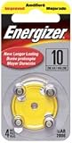 Energizer AZ10E-4 Size #10 4/Pk Hearing Aid Battery