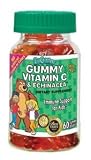 Lil Critters Gummy Immune C Plus Echinacea, Dietary Supplement for Kids, 60-Count Bottles (Pack of 4)