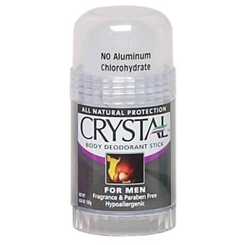 Crystal Body Deodorant Men's Stick 4.25 Ounces
