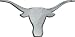 NCAA Texas Longhorns Chrome Auto Emblem Decal