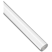 Cast Acrylic Round Rod, UL 94HB, Clear
