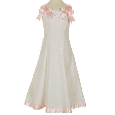 Girls Dresses Special Occasions on Dress Bonnie Jean Special Occasion White Eyelet Girl 7 16 Buy Girls