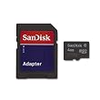 SanDisk 8 GB Class 2 microSDHC Flash Memory Card with MobileMate USB 2.0 Card Reader SDSDQ-8192-A11M