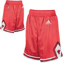 Adidas Chicago Bulls Youth (Sizes 8-20) Replica Road Shorts Medium
