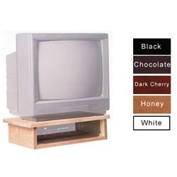 TV and VCR Swivel Base - Wood - Dark Cherry Finish (Dark Cherry) (5.5