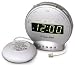 Sonic Alert SBT425ss Digital Sonic Boom Loud Vibrating Alarm Clock with Telephone Signaler