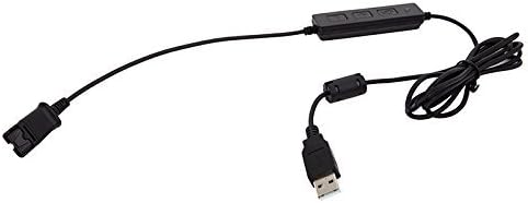 HPPFOTRS HEADSET Jabra headphone TO USB ADAPTER QD Cable