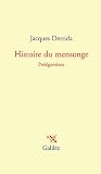 Histoire du mensonge