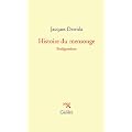 Histoire du mensonge : Prol�gom�nes