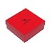 Wheaton W651605 Red Chipboard CryoFile Storage Box, 130mm Length x 130mm Width x 52mm Height, For 2mL Cryogenic Vials (Case of 15)