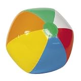 12 Inflatable 18" Rainbow Color Beach Balls