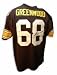 L.C. Greenwood Autographed Pittsburgh Steelers Throwback Jersey Inscribed with 