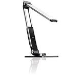 Prism TLC-4300GR Multi-Function LED Desk Lamp with Anti-Glaring Filter , Gray