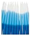 Hanukkah Candles 45 Blue & White 45 Hand Dipped