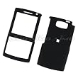 Samsung Epix SGH-i907 AT&T Rubberized Snap On Protector Hard Case Black