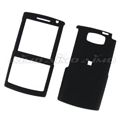 Samsung Epix SGH-i907 AT&T Rubberized Snap On Protector Hard Case Black